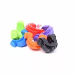 JAG Products Lockdown Rod Grip Large Jaune Inserts Pack 6