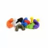 JAG Products Lockdown Rod Grip Petit Inserts Blancs Pack 6