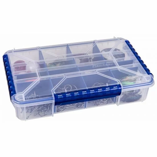 Flambeau Étanche Tuff Tainer Boîte De Rangement Double Profonde Avec Zerust 35.6X22.6X7.7CM – Image 2